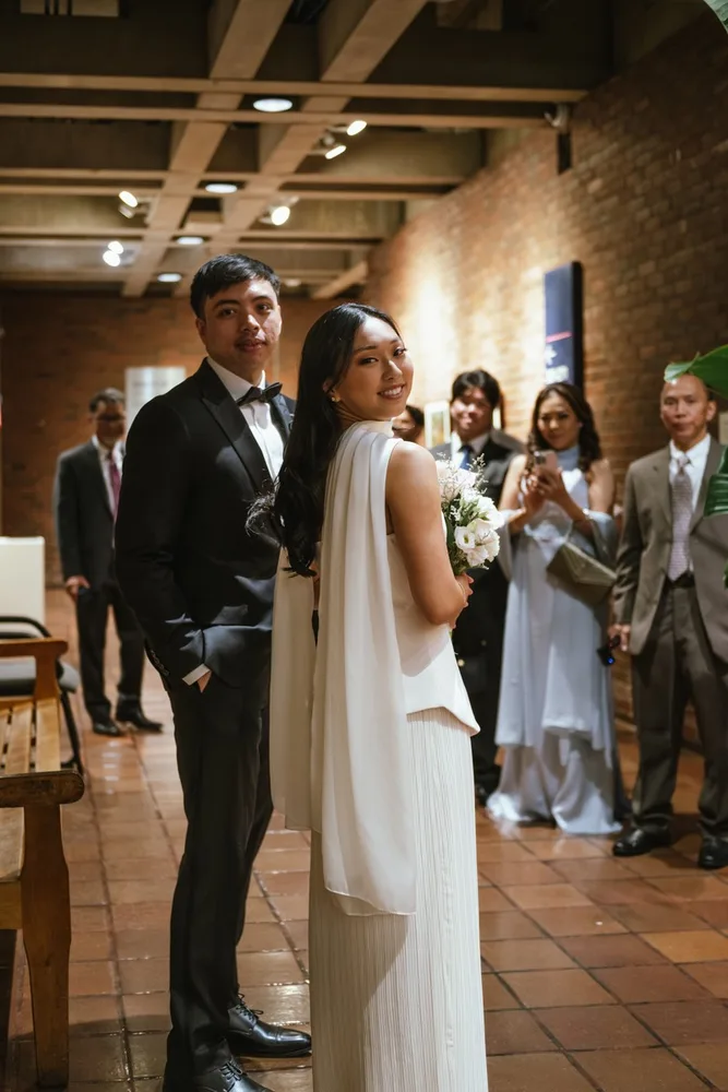J. & B.'s city hall wedding at Boston City Hall, photograph 1 of 28