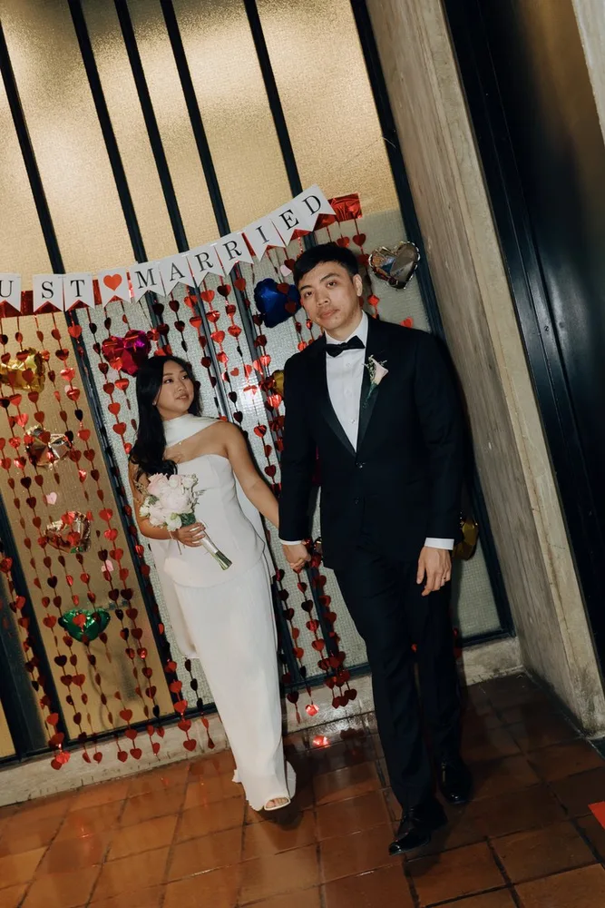 J. & B.'s city hall wedding at Boston City Hall, photograph 7 of 28