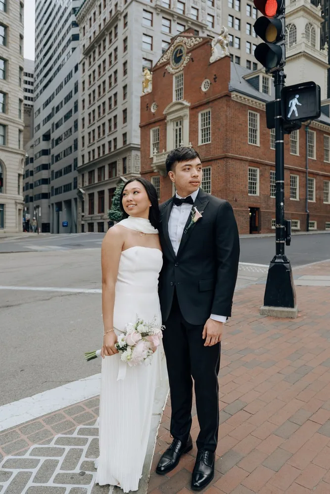 J. & B.'s city hall wedding at Boston City Hall, photograph 28 of 28