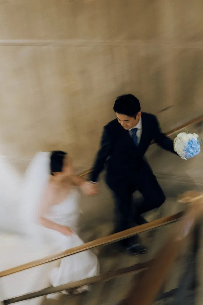 M. & A.'s city hall wedding at Boston City Hall, photograph 10 of 31