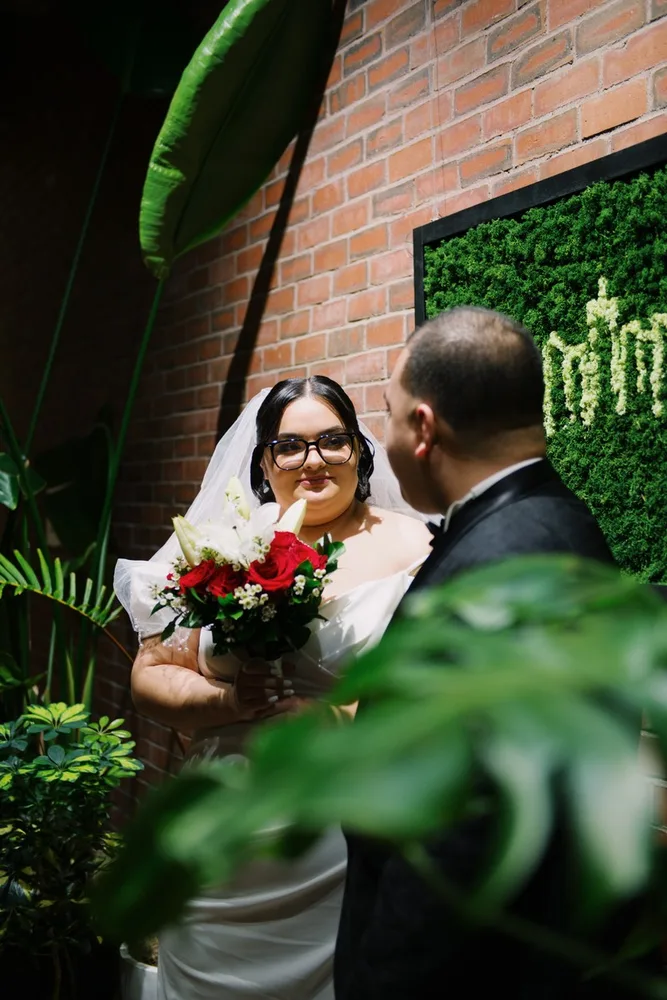 Y. & K.'s city hall wedding at Boston City Hall, photograph 2 of 26