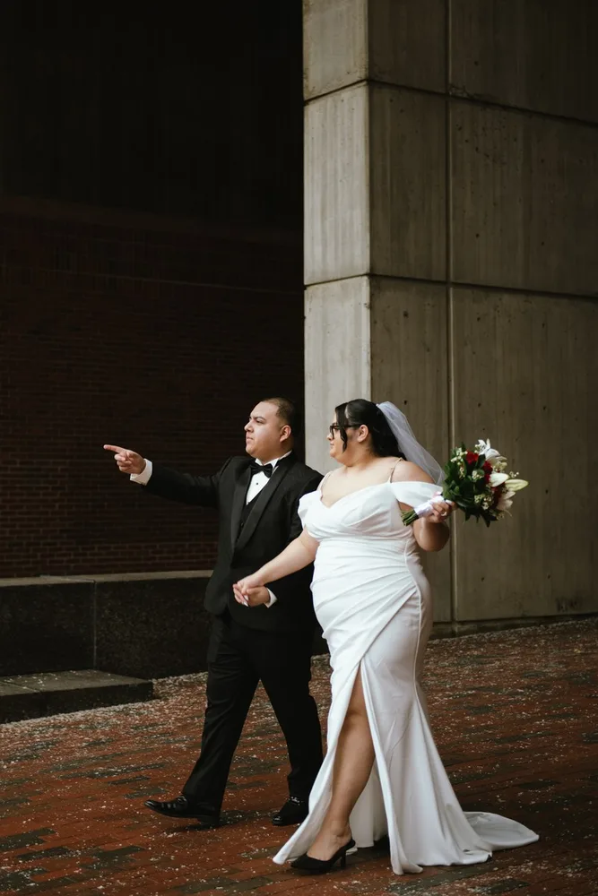 Y. & K.'s city hall wedding at Boston City Hall, photograph 21 of 26