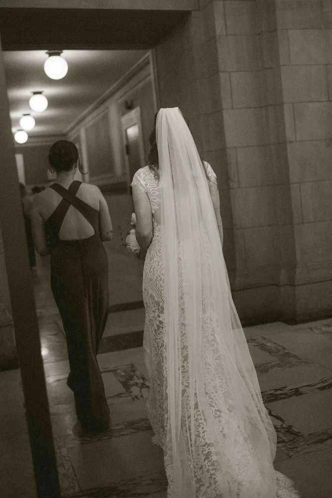J. & H.'s wedding at Boston Public Library, photograph 15 of 54