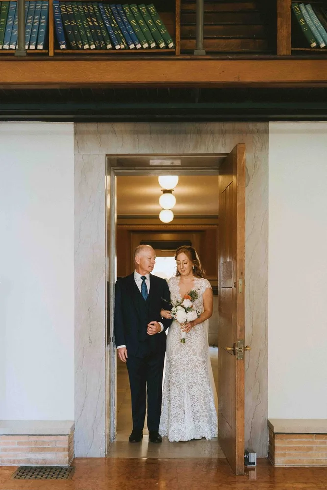 J. & H.'s wedding at Boston Public Library, photograph 16 of 54