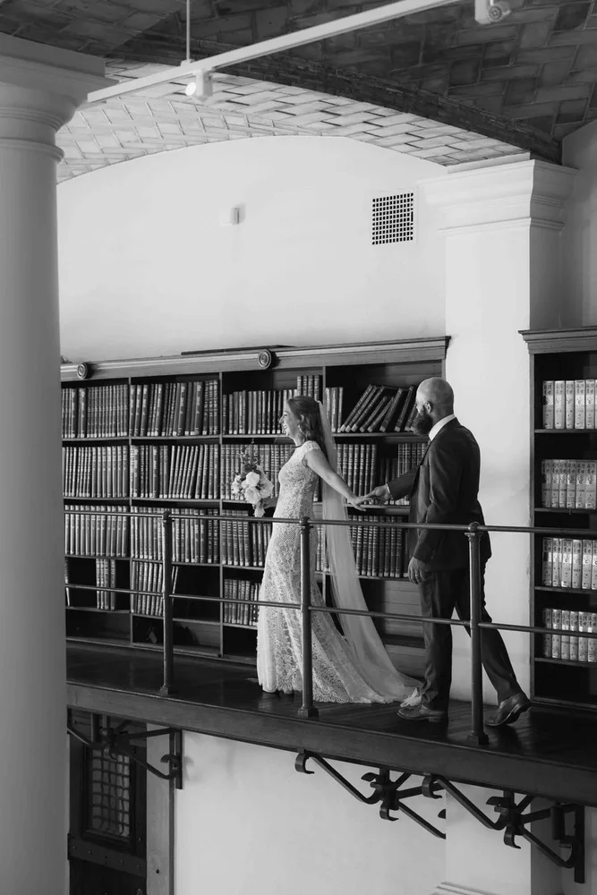 J. & H.'s wedding at Boston Public Library, photograph 22 of 54