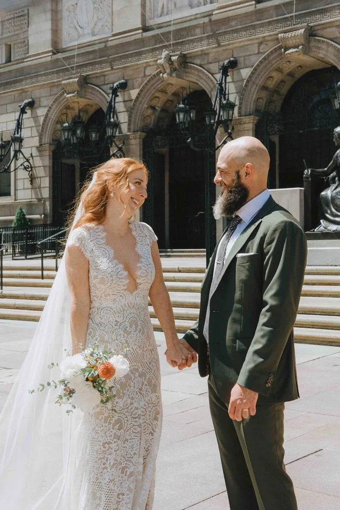 J. & H.'s wedding at Boston Public Library, photograph 29 of 54
