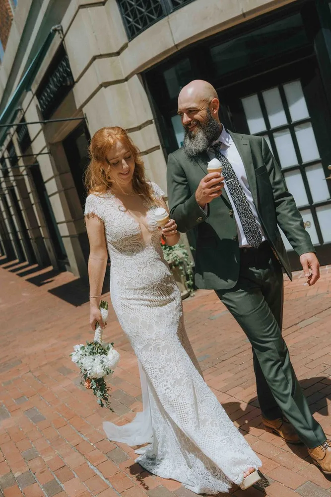J. & H.'s wedding at Boston Public Library, photograph 46 of 54