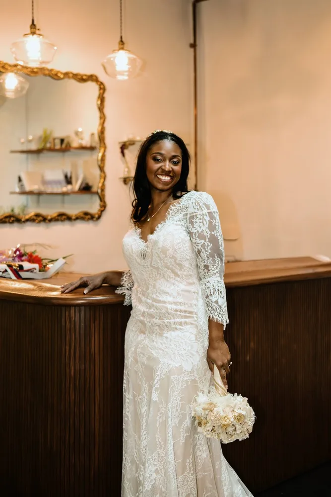R. & K.'s elopement at Dearly Studio, photograph 3 of 19