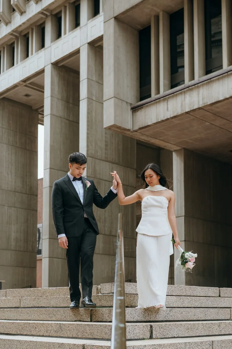 J. & B. — Boston City Hall