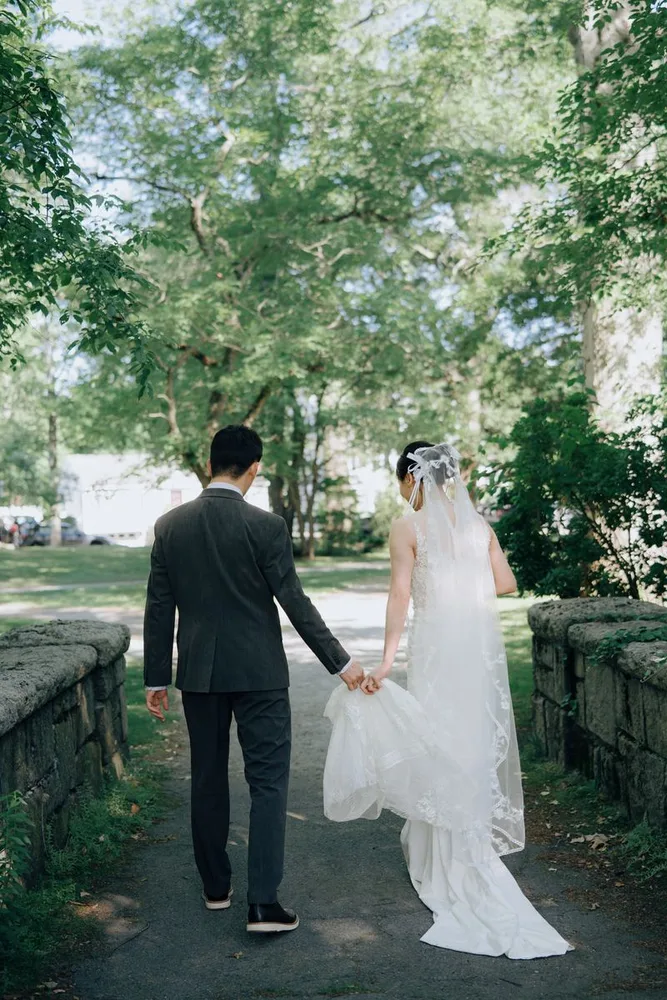 A. & C.'s city hall wedding at Newton City Hall, photograph 1 of 41
