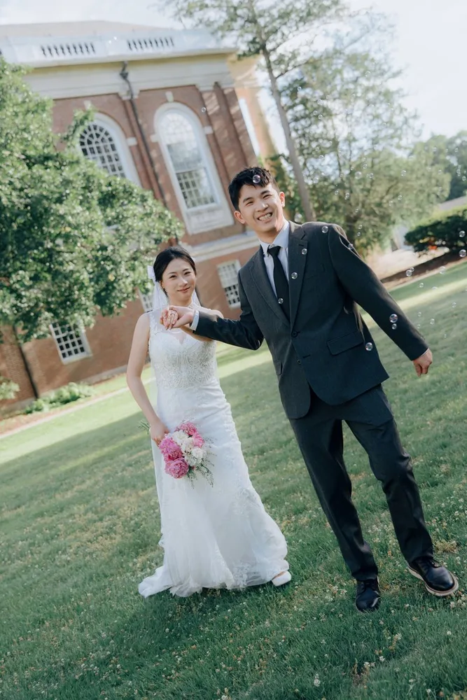 A. & C.'s city hall wedding at Newton City Hall, photograph 31 of 41