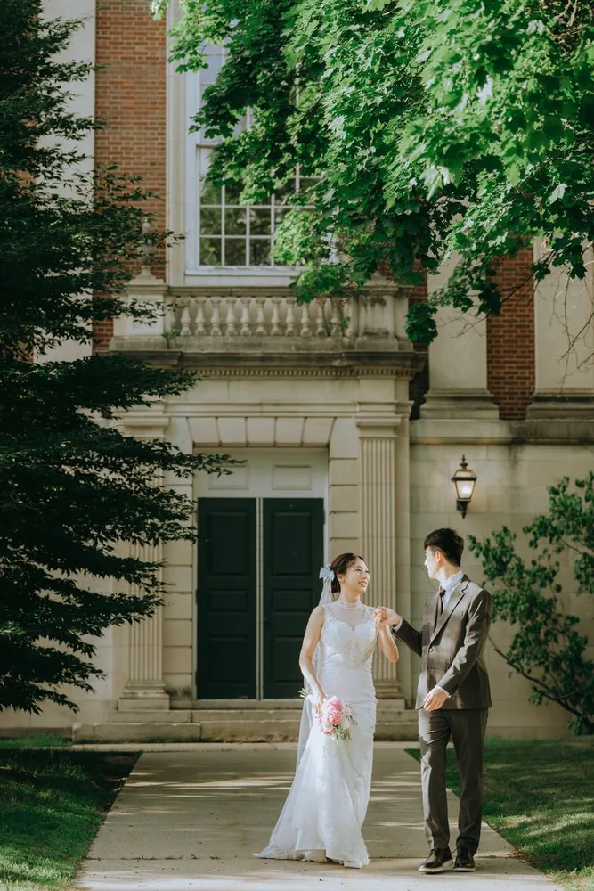 A. & C.'s city hall wedding at Newton City Hall, photograph 36 of 41