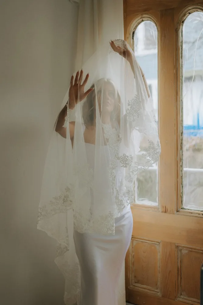 [ Initials ]'s bridal session at In studio, photograph 2 of 22
