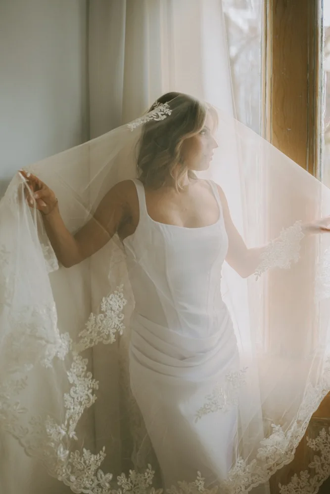 [ Initials ]'s bridal session at In studio, photograph 3 of 22