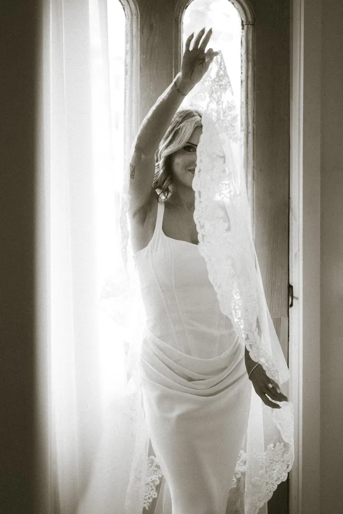 [ Initials ]'s bridal session at In studio, photograph 4 of 22