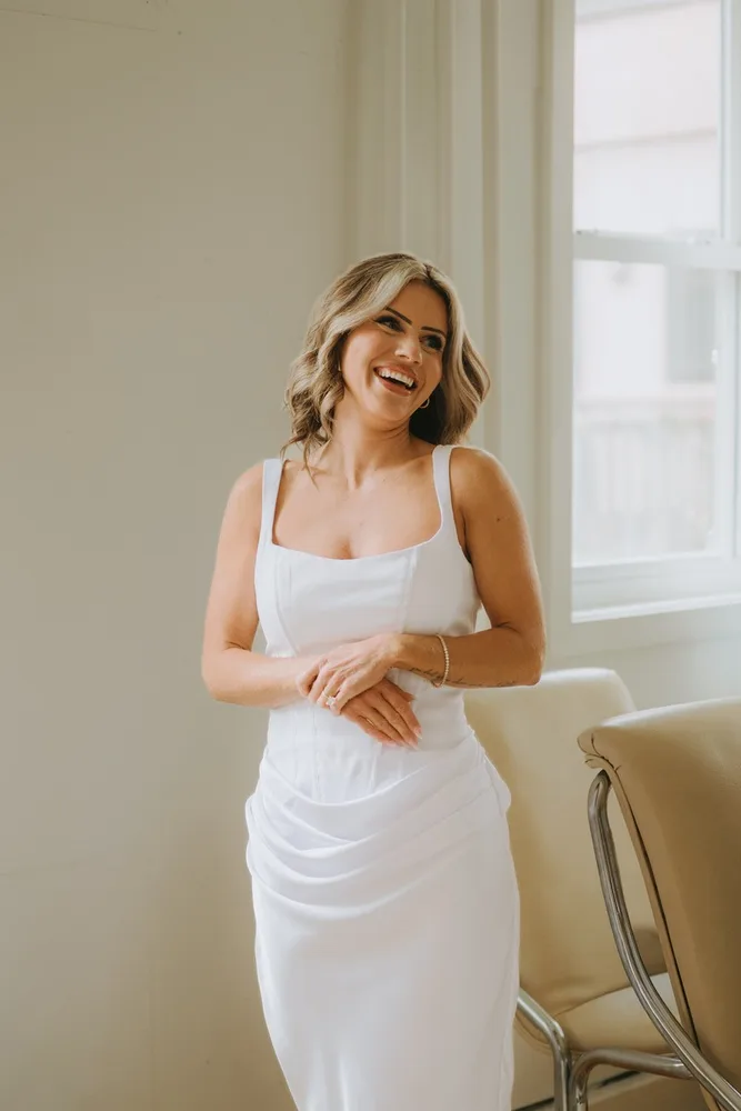[ Initials ]'s bridal session at In studio, photograph 5 of 22