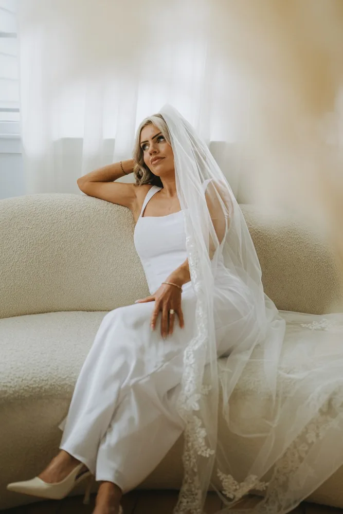 [ Initials ]'s bridal session at In studio, photograph 11 of 22