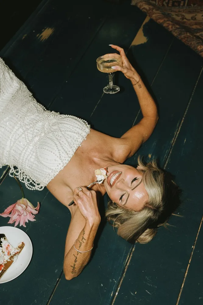 [ Initials ]'s bridal session at In studio, photograph 19 of 22