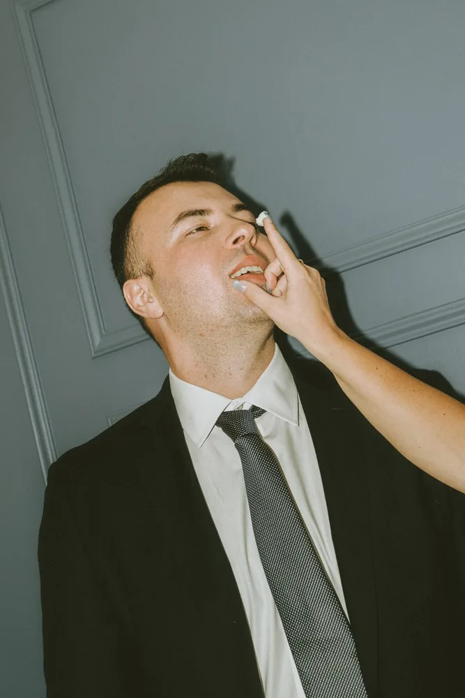 J. & C.'s elopement at In studio, photograph 18 of 21